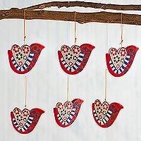 Ceramic ornaments,