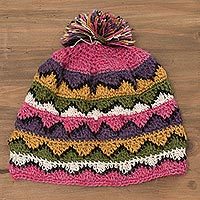 100% alpaca hat,