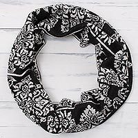 Alpaca blend infinity scarf,