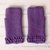 100% alpaca fingerless gloves, 'Berry Patch' - Blue-Purple Hand Crocheted 100% Alpaca Fingerless Gloves thumbail