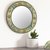 Bronze and copper wall mirror, 'Pre-Hispanic Classic' - Geometric Bronze and Copper Wall Mirror from Peru (image 2b) thumbail