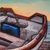 'Above the Cliff' (2018) - Signed Realist Painting of a White Boat from Peru (2018) (image 2b) thumbail