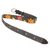 Leather accented wool and cotton belt, 'Florid Paradise' - Crocheted Wool and Cotton Floral Belt from Peru (image 2c) thumbail