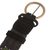 Leather accented wool and cotton belt, 'Florid Paradise' - Crocheted Wool and Cotton Floral Belt from Peru (image 2d) thumbail