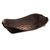 Leather catchall, 'Inca Diamonds' - Diamond Pattern Leather Catchall from Peru (image 2a) thumbail