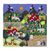 Cotton blend patchwork wall hanging, 'Andean Harvest' - Cotton Blend Patchwork Wall Hanging of an Andean Scene (image 2a) thumbail