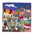 Cotton blend wall hanging, 'Colorful Andean Afternoon' - Arpillera Cotton Blend Patchwork Wall Hanging from Peru thumbail
