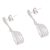 Sterling silver filigree dangle earrings, 'Glistening Utopia' - Sterling Silver Filigree Dangle Earrings Crafted in Peru (image 2c) thumbail
