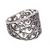 Sterling silver filigree band ring, 'Colonial Swirl' - Sterling Silver Filigree Band Ring from Peru (image 2c) thumbail