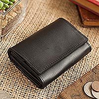 Leather wallet,