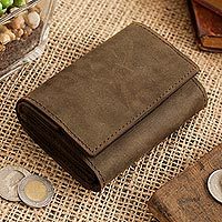 Leather wallet,