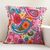 Wool cushion cover, 'Ayacucho Paisleys' - Colorful Paisley Wool Cushion Cover from Peru thumbail