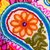 Wool cushion cover, 'Ayacucho Paisleys' - Colorful Paisley Wool Cushion Cover from Peru (image 2c) thumbail
