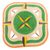 Chambira tree fiber decorative basket, 'Beautiful Compass' - Chambira Tree Fiber and Wood Decorative Basket from Peru (image 2c) thumbail