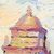 'Quinua Church' - Impressionist Painting of Quinua Church in Peru (image 2b) thumbail