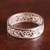 Sterling silver filigree band ring, 'Beautiful Illusion' - Artisan Crafted Sterling Silver Filigree Band Ring from Peru thumbail