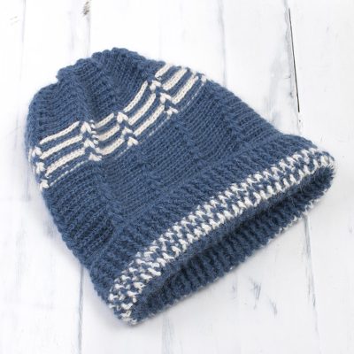 100% alpaca hat, Azure Winter