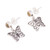 Citrine filigree dangle earrings, 'Gemstone Butterflies' - Citrine Butterfly Filigree Dangle Earrings from Peru (image 2d) thumbail
