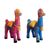 Ceramic figurines, 'Llama Couple' (6 inch, pair) - Ceramic Llama Couple Figurines from Peru (6 Inch, Pair) (image 2a) thumbail