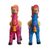 Ceramic figurines, 'Llama Couple' (6 inch, pair) - Ceramic Llama Couple Figurines from Peru (6 Inch, Pair) (image 2c) thumbail