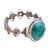 Chrysocolla filigree cocktail ring, 'Andean Delight' - Natural Chrysocolla Filigree Cocktail Ring from Peru (image 2c) thumbail