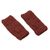 100% alpaca fingerless mitts, 'Cranberry Dream' - Hand-Crocheted 100% Alpaca Fingerless Mitts in Cranberry (image 2e) thumbail
