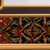 Reverse-painted wall mirror, 'Majestic Tulips' - Tulip Motif Reverse-Painted Glass Wall Mirror from Peru (image 2b) thumbail