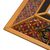 Reverse-painted wall mirror, 'Majestic Tulips' - Tulip Motif Reverse-Painted Glass Wall Mirror from Peru (image 2c) thumbail