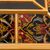 Reverse-painted wall mirror, 'Colonial Glam' - Gold-Tone Reverse-Painted Glass Wall Mirror from Peru (image 2d) thumbail
