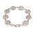 Sterling silver filigree link bracelet, 'Sweet Circles' - Circular Sterling Silver Filigree Link Bracelet from Peru (image 2c) thumbail