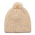 Alpaca blend hat, 'Sweet Alabaster' - Hand-Crocheted Alpaca Blend Hat with a Pompom from Peru (image 2a) thumbail