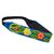 Wool headband, 'Azure Garden' - Floral Pattern Wool Headband from Peru (image 2c) thumbail