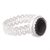 Onyx filigree cocktail ring, 'Andean Power' - Onyx Filigree Cocktail Ring Crafted in Peru (image 2b) thumbail
