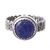 Sodalite filigree cocktail ring, 'Andean Power' - Sodalite Filigree Cocktail Ring Crafted in Peru (image 2a) thumbail