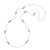 Reconstituted turquoise station necklace, 'Sky Dimension' - Reconstituted Turquoise Station Necklace from Peru (image 2a) thumbail