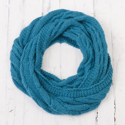 Alpaca blend scarf, Infinitely Brilliant
