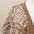 Reversible alpaca blend ruana, 'Elegant Royalty in Ginger' - Reversible Ginger and Pale Grey Alpaca Blend Knit Ruana (image 2f) thumbail