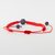 Sodalite unity bracelet, 'Vibrant Planet' - Andean Sodalite & Vivid Orange Macrame Unity Bracelet (image 2c) thumbail