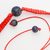 Sodalite unity bracelet, 'Vibrant Planet' - Andean Sodalite & Vivid Orange Macrame Unity Bracelet (image 2d) thumbail