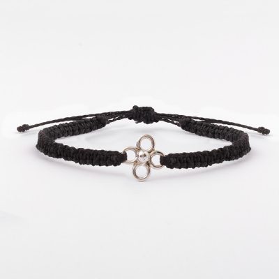 Sterling silver unity bracelet, Flourish Again