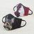 Cotton blend nose clip face masks, 'Cats and Dog' (pair) - 2 3-Layer Cotton Blend Nose Clip Cats & Dog Face Masks thumbail