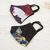 Cotton blend nose clip face masks, 'Cats and Dog' (pair) - 2 3-Layer Cotton Blend Nose Clip Cats & Dog Face Masks (image 2b) thumbail