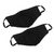 Cotton blend nose clip face masks, 'Fantasy Animals' (pair) - 3-Layer Cotton Blend Nose Clip Animal Print Masks (Pair) (image 2g) thumbail