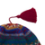 100% alpaca knit hat, 'Sierra Rainbow' - Colorful Patterned Alpaca Knit Hat (image 2e) thumbail