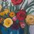 'Flowers at Home' - Petite Acrylic Painting of Vase of Flowers (image 2b) thumbail