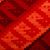 Wool tapestry, 'Inca Frets' - Hand Woven Red Wool Tapestry (image 2c) thumbail