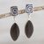 Obsidian dangle earrings, 'Amazing' - Transparent Obsidian Dangle Earrings thumbail
