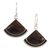 Mahogany obsidian dangle earrings, 'Expression' - Unique Mahogany Obsidian Dangle Earrings (image 2a) thumbail