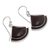 Mahogany obsidian dangle earrings, 'Expression' - Unique Mahogany Obsidian Dangle Earrings (image 2c) thumbail