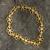 Gold-plated link bracelet, 'Cadena de Margaritas' - Peruvian Daisy Chain Gold-Plated Link Bracelet thumbail
